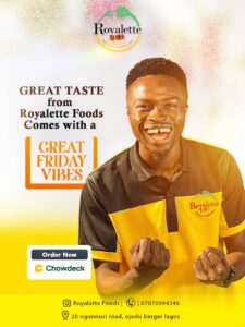 ROYALETTE FOODS Restaurants In Lagos