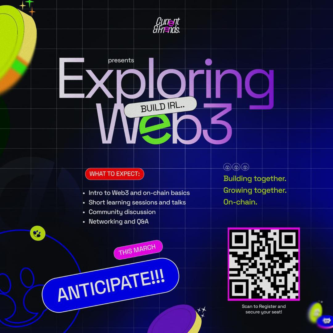 Current & Friends BUILD IRL Web3 In Nigeria