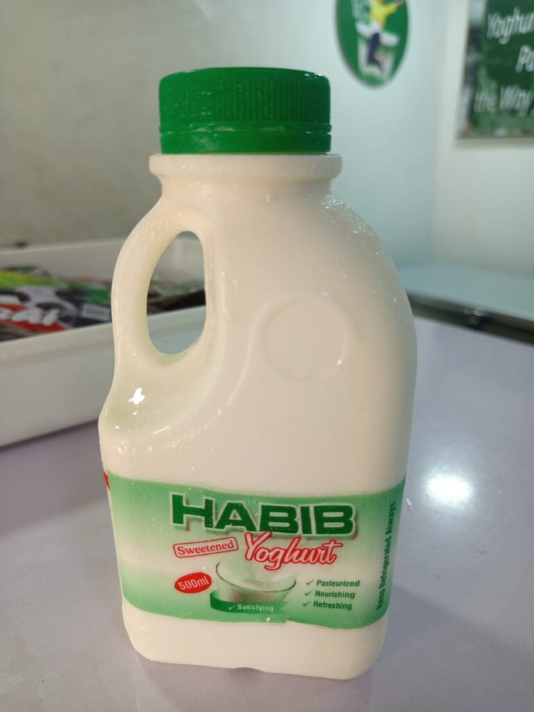 Habib Yoghurt and Fura In Ojodu Berger